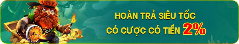 Chính sách hoàn trả cược: Chơi thua vẫn có tiền về ví