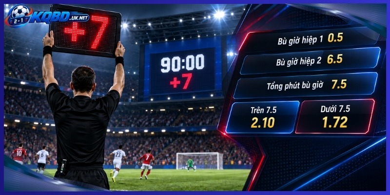 Quy định với dạng cược tổng bàn toàn trận 