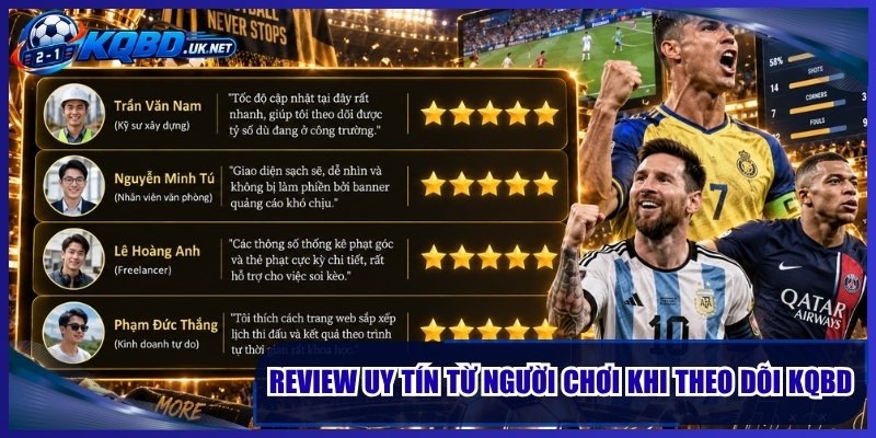 Review uy tín từ người chơi khi theo dõi KQBD